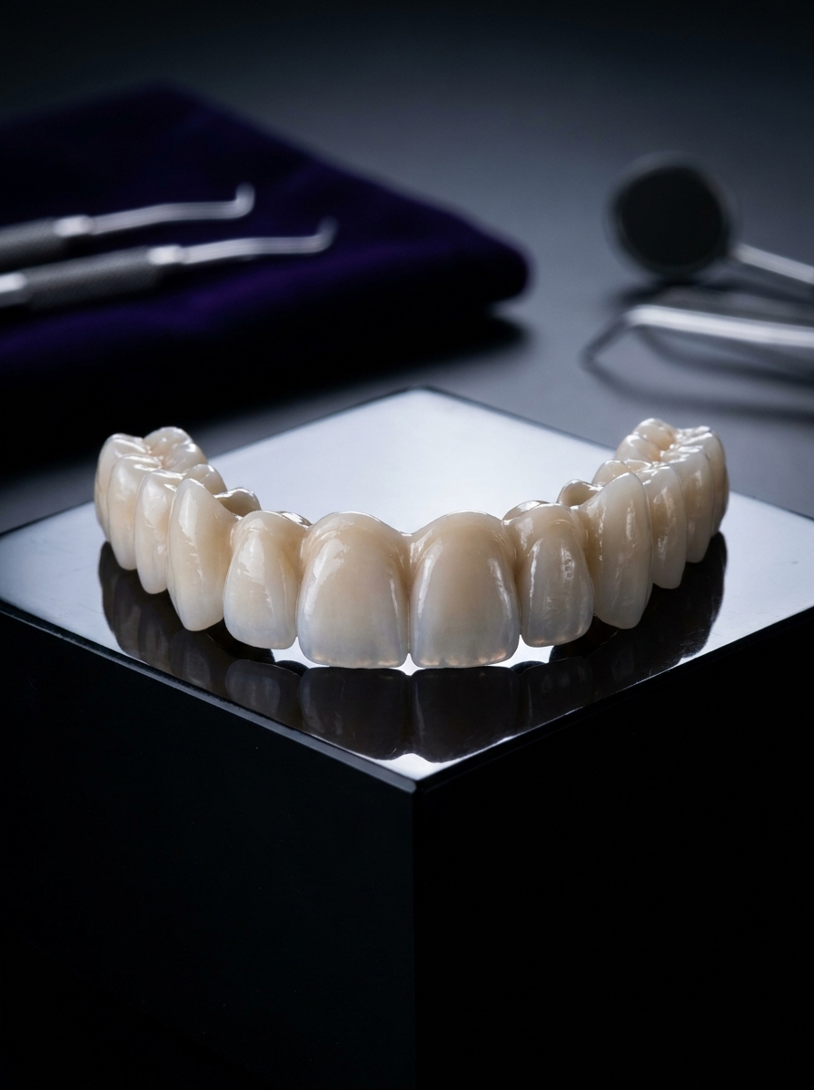 All-on-X full arch zirconia hybrid