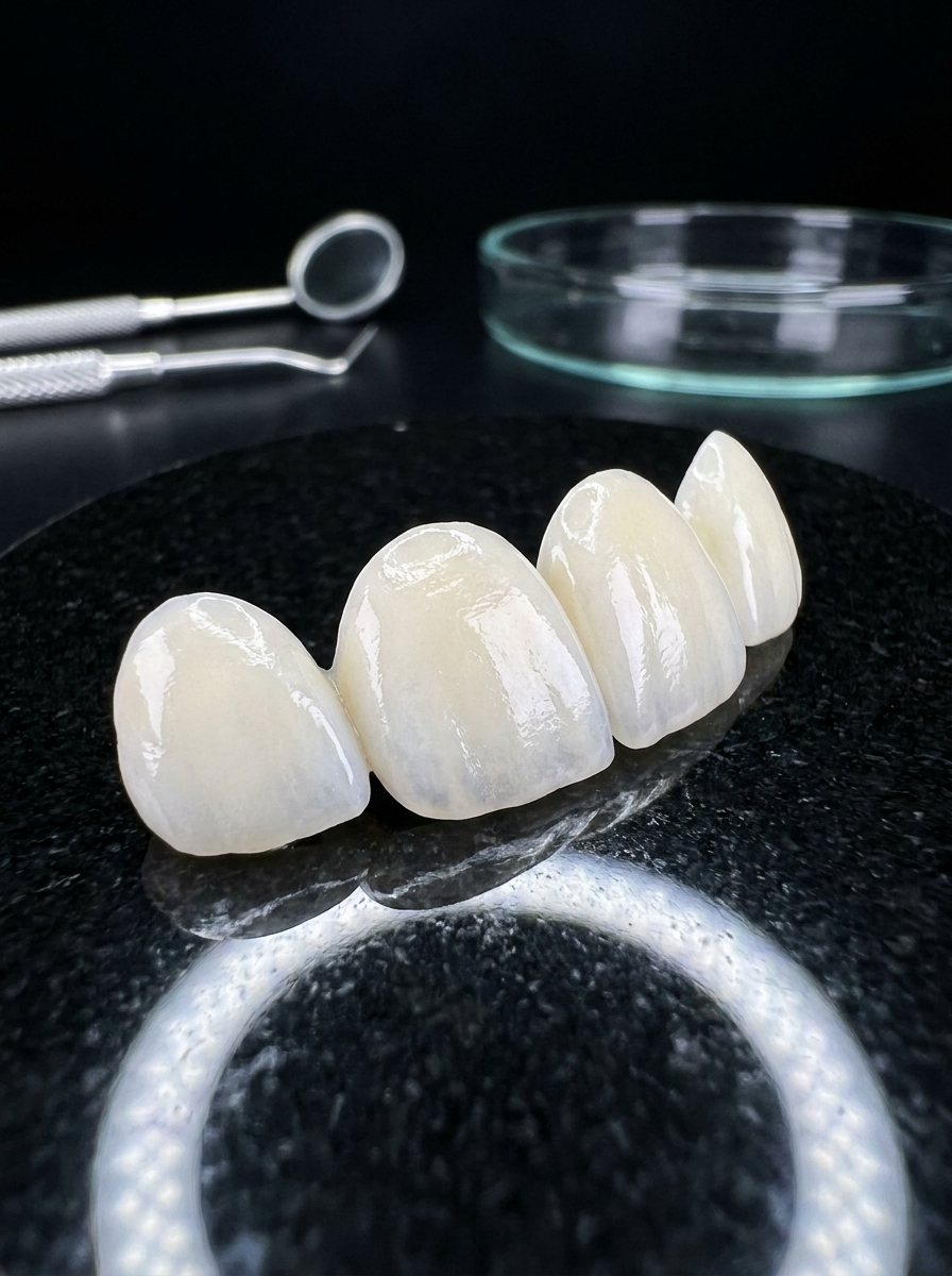 Lithium disilicate e.max veneers